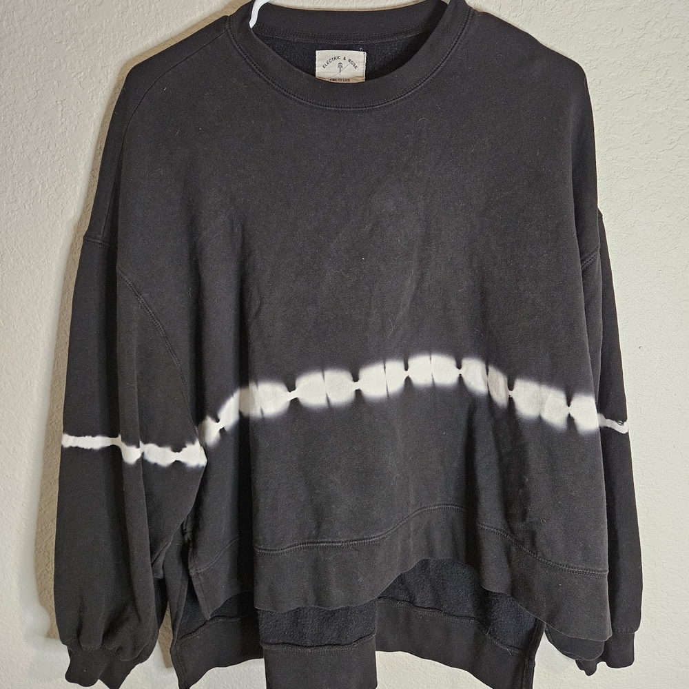 Electric & Rose Black Sweatshirt